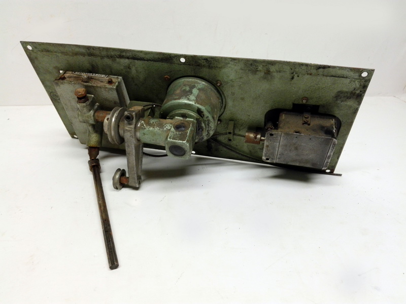 panel contador maquinaria metal cristal 20x45.5 1u